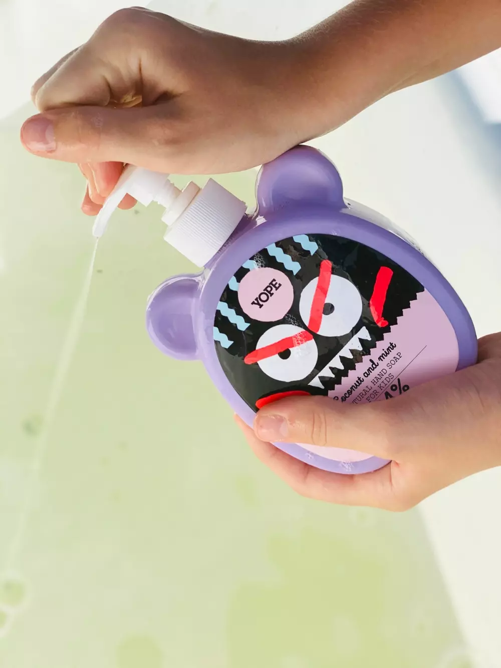 Hand Soap for Kids Coconut & Mint, 5900168908437, 800-004518, Baderom, Håndsåper, Yope, Strindberg Wellness AB, YOPE Hand Soap for Kids Coconut & Mint 400ml