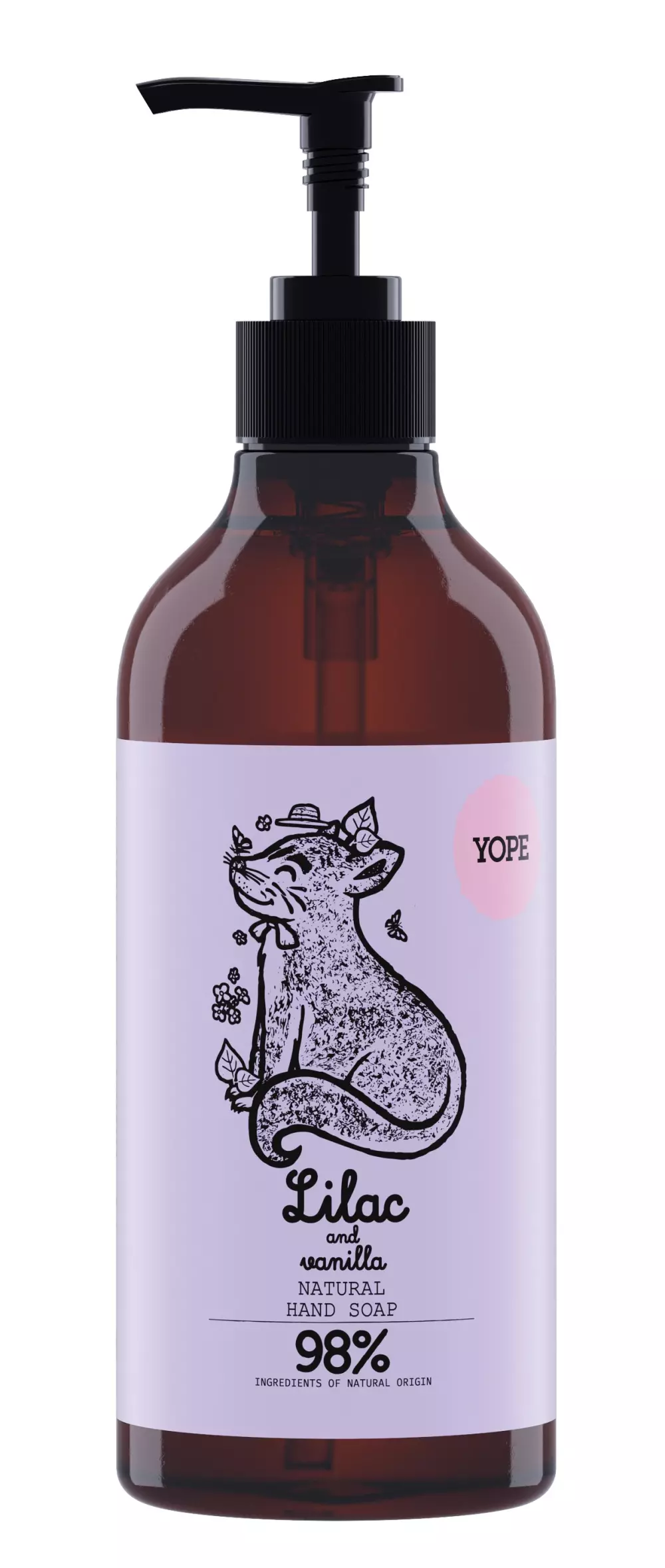 Hand Soap Lilac and Vanilla, 5903760200992, 800-005027, Baderom, Håndsåper, Yope, Strindberg Wellness AB, YOPE Hand Soap Lilac and Vanilla 500ml