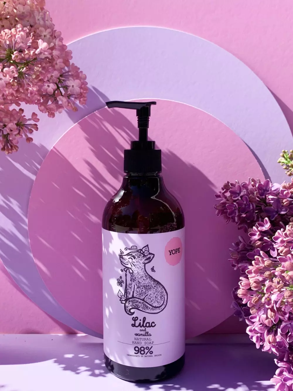 Hand Soap Lilac and Vanilla, 5903760200992, 800-005027, Baderom, Håndsåper, Yope, Strindberg Wellness AB, YOPE Hand Soap Lilac and Vanilla 500ml