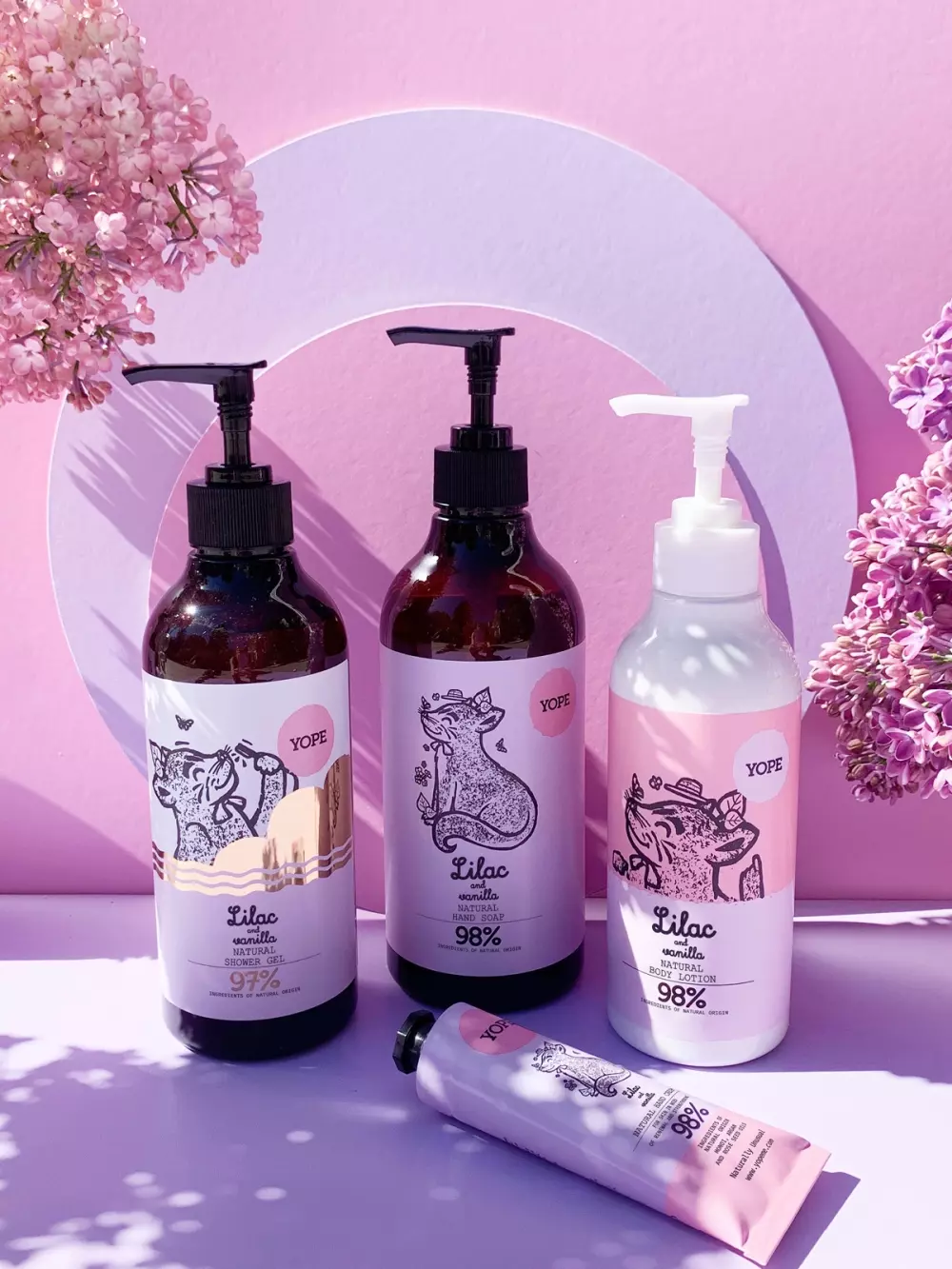 Hand Soap Lilac and Vanilla, 5903760200992, 800-005027, Baderom, Håndsåper, Yope, Strindberg Wellness AB, YOPE Hand Soap Lilac and Vanilla 500ml