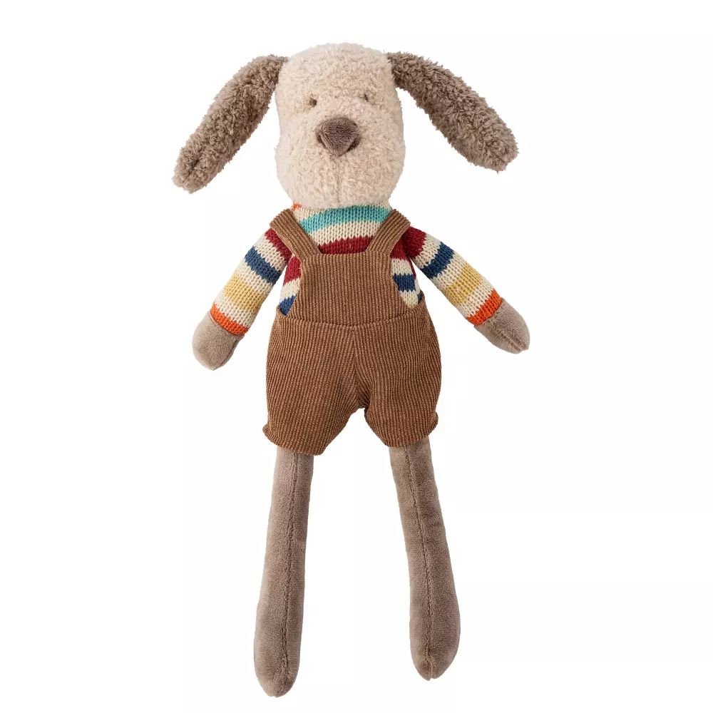 Teo Bamse, 5711173333158, 82064508, Interiør, Barn, Bloomingville, Teo Dukke, Brun, Polyester