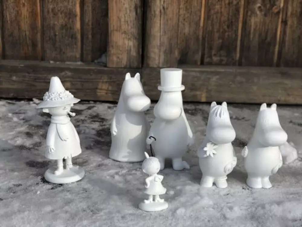 Moomin Mini Mix Lille My & Snusmumrikken, 7340127538264, 836560, Interiør, Figurer og Dekor, Moomin, Mitt & Ditt, Mumin mini-mix Lilla My & Snusm