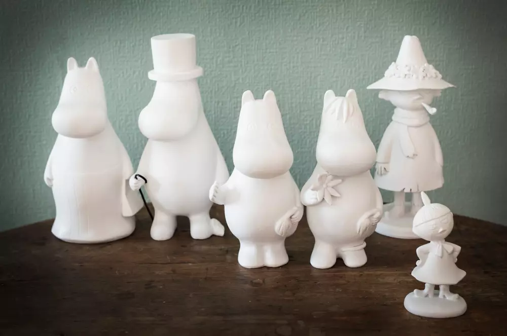 Moomin Mini Mix Mummitrollet & Snorkfrøken, 7340127538516, 836562, Interiør, Figurer og Dekor, Moomin, Mitt & Ditt, Mumin mini-mix mumintrollet & snorkf