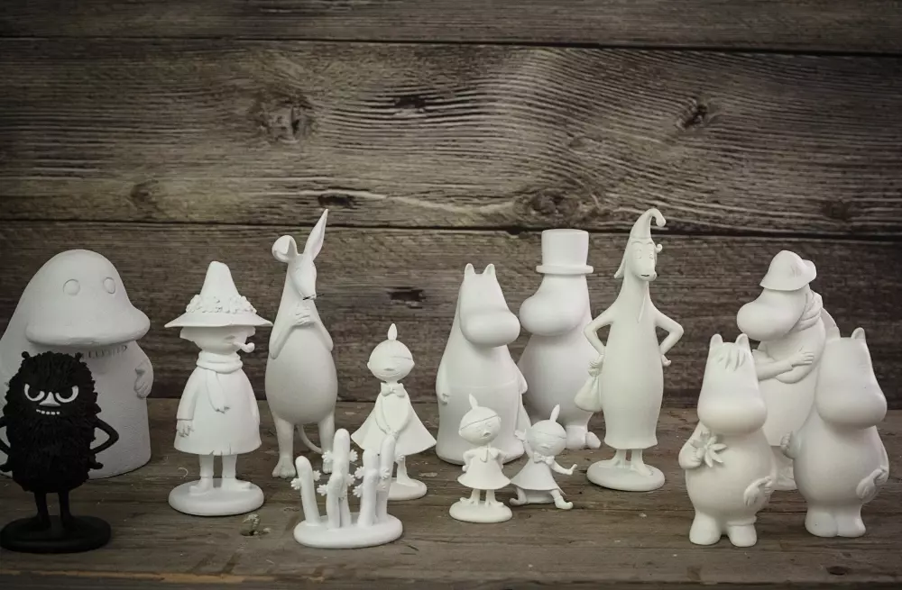 Moomin Lysestake Lykke, 7340127538455, 836568, Interiør, Lysestaker, Moomin, Mitt & Ditt, Mumin ljusstake 