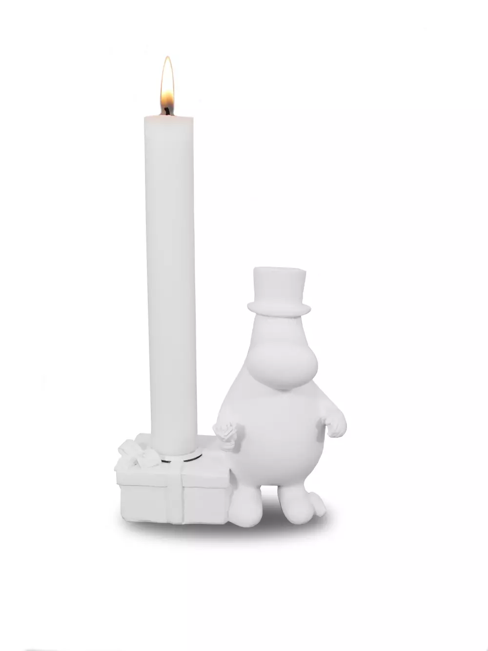 Moomin Lysestake MummiPappa, 7340127545965, 836581, Interiør, Lysestaker, Moomin, Mitt & Ditt, Mumin ljusstake Pappa