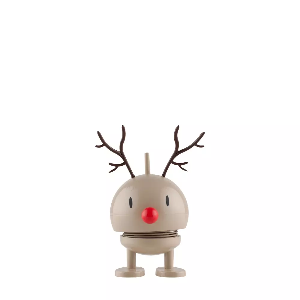 Hoptimist Small Reindeer Bumble, 5710350900510, 9005-95, Interiør, Figurer og Dekor, Hoptimist, F&H Group A/S, Small Reindeer Bumble - Brown, 26170