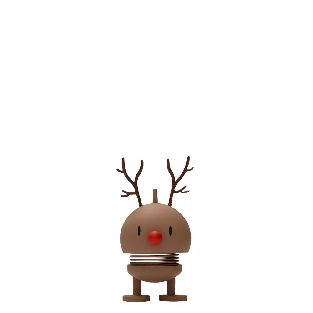 Hoptimist Small Reindeer Bumble - Choko, 9005-96S, Interiør, Figurer og Dekor, Hoptimist, F&H Group A/S, Small Reindeer Bumble - Choko, 26171