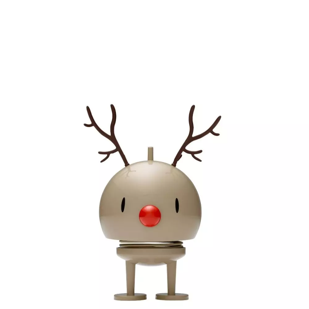 Medium Reindeer - Brown, 5710350003716, 9010-95, Interiør, Figurer og Dekor, Hoptimist, F&H Group A/S, 26182