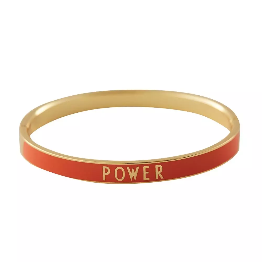Word Candy Bangle Power, 5710498192761, 90502002OTPOWER, Accessories, Armbånd & Fotlenker, Design Letters, Word Candy Bangle