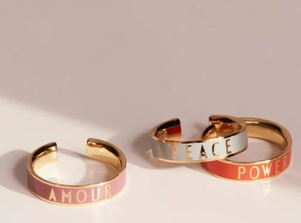 Word Candy Ring Amour, 5710498192716, 90604012DPIAMOUR, Accessories, Ringer, Design Letters, Word Candy Ring