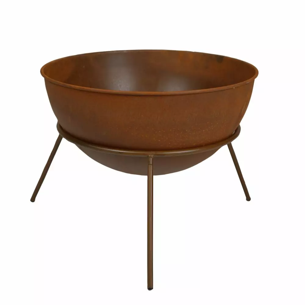 Bålpanne i Rust D61, 7072575413861, 95065, Uterom og Fritid, Bålpanner, Gus Design, Consilimo, Eld/planteringsfat, rost, D61 H50 cm