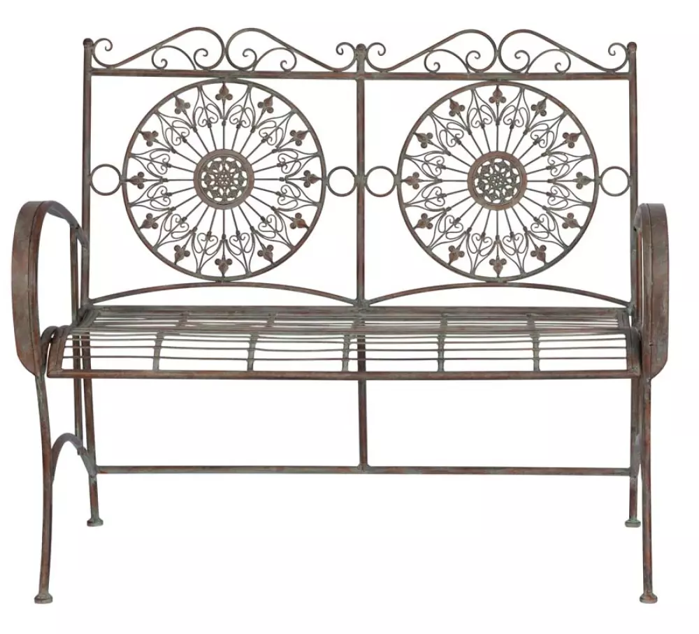 Clarise Benk Grønn, 5709810580225, 96084, Hage, Benk & Paller, Lauvring, Clarise Bench Green B116 H98