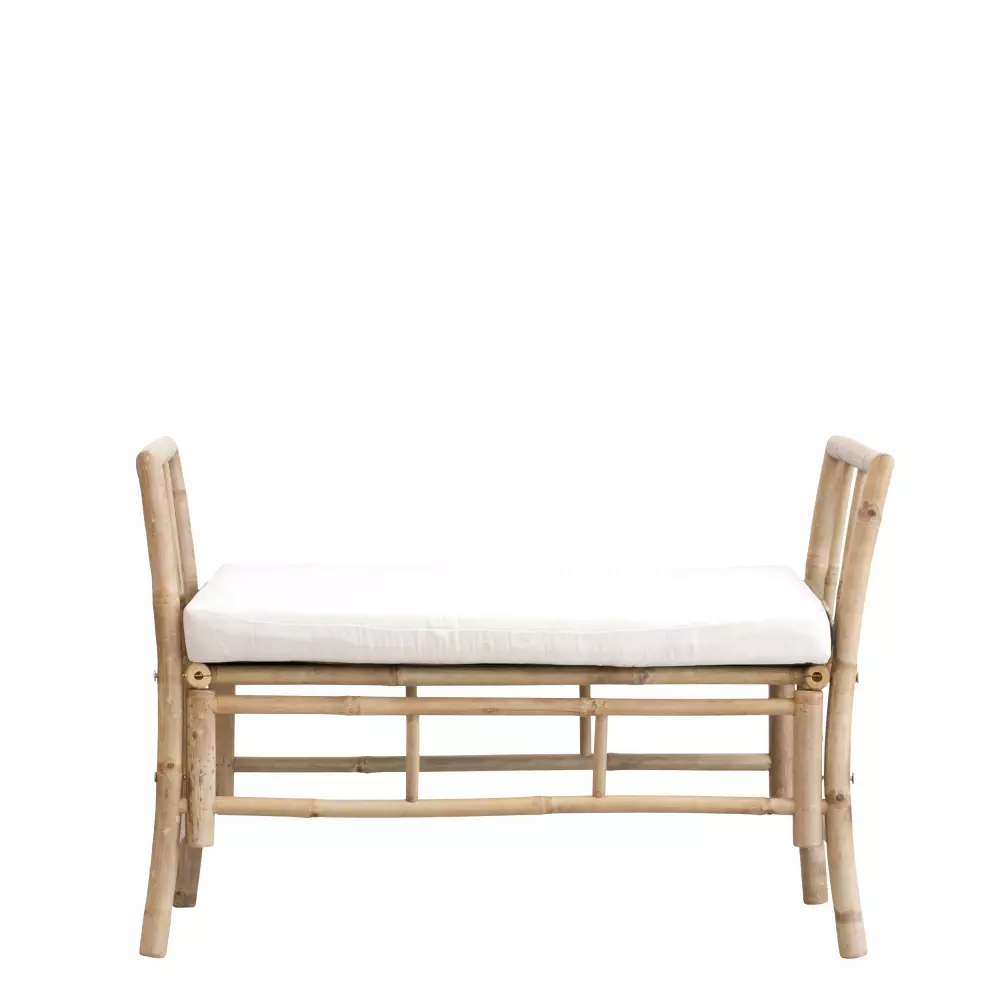 Mandisa Benk Hvit, 5705764754897, A00012080, Hage, Benk & Paller, Lene Bjerre, Mandisa bench H65 cm.