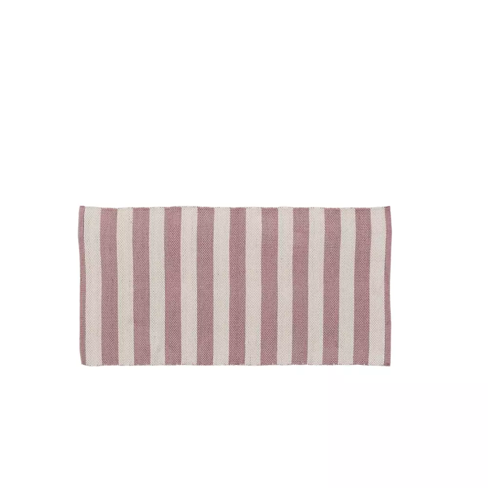 Strivie Teppe 140x70 Cm Striper Rosa