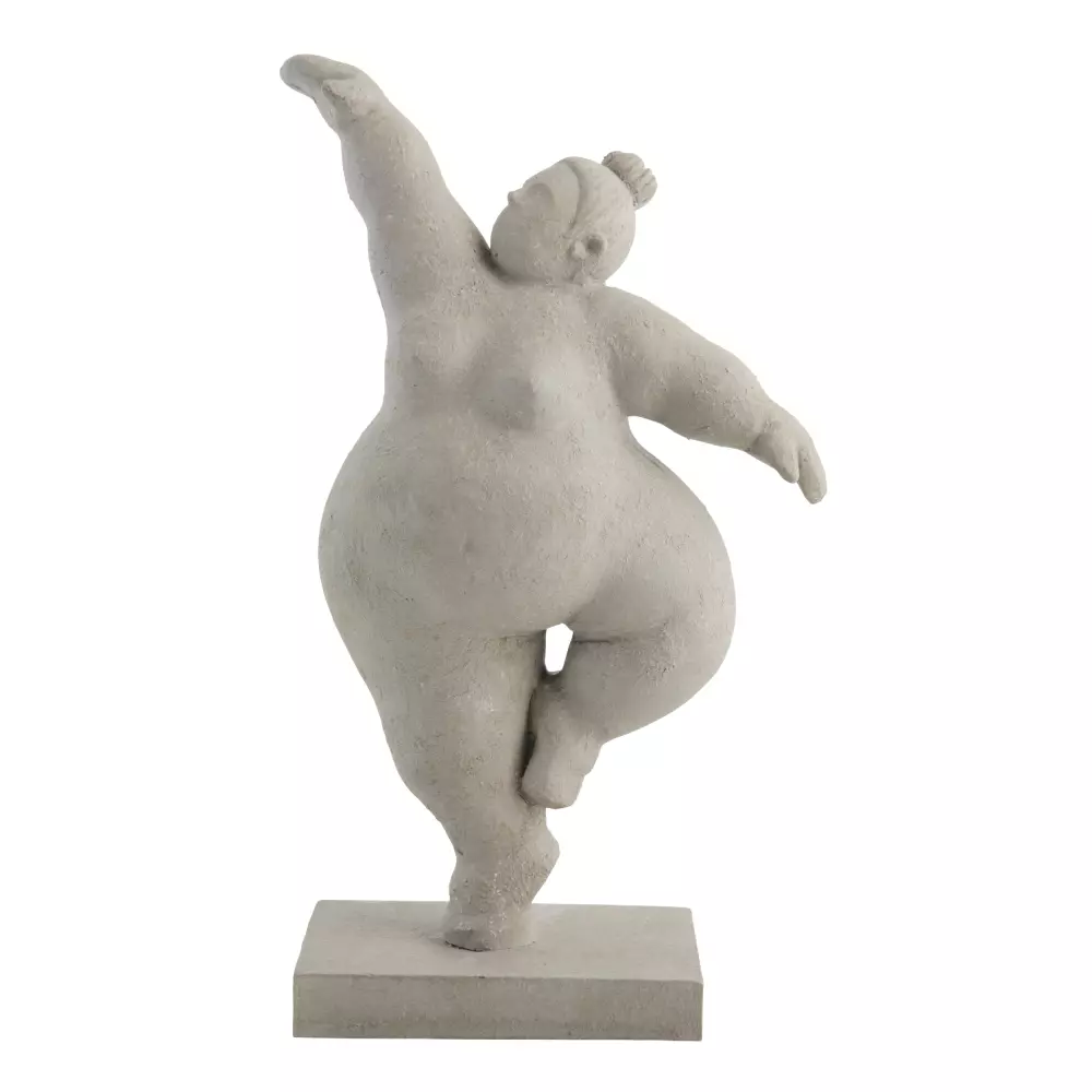 Serafine Figur Grå H28.8 cm, 5705764765855, A00016506, Interiør, Figurer og Dekor, Lene Bjerre