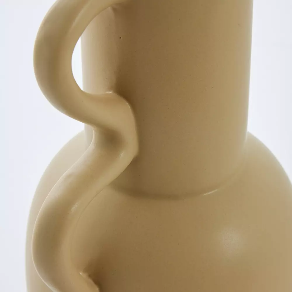 Suselle Vase Gul H25,5, 5705764770835, A00024499, Interiør, Vaser, Lene Bjerre, Suselle vase 16.8X12.9X25.5 cm, F. Yellow