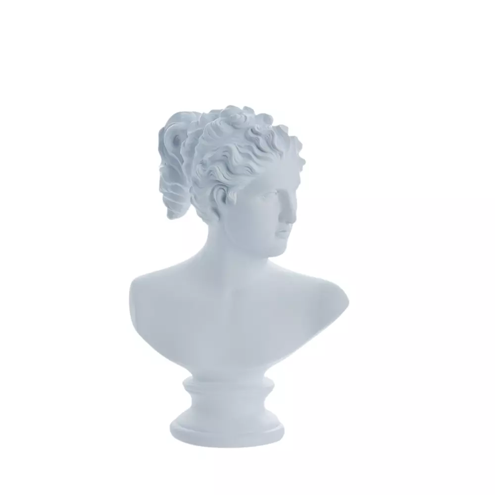 Statia Figur 20,5x12,5x30,5 cm Hvit, 5705764770910, A00024507, Interiør, Figurer og Dekor, Lene Bjerre, Statia figurine 20.5X12.5X30.5 cm, White