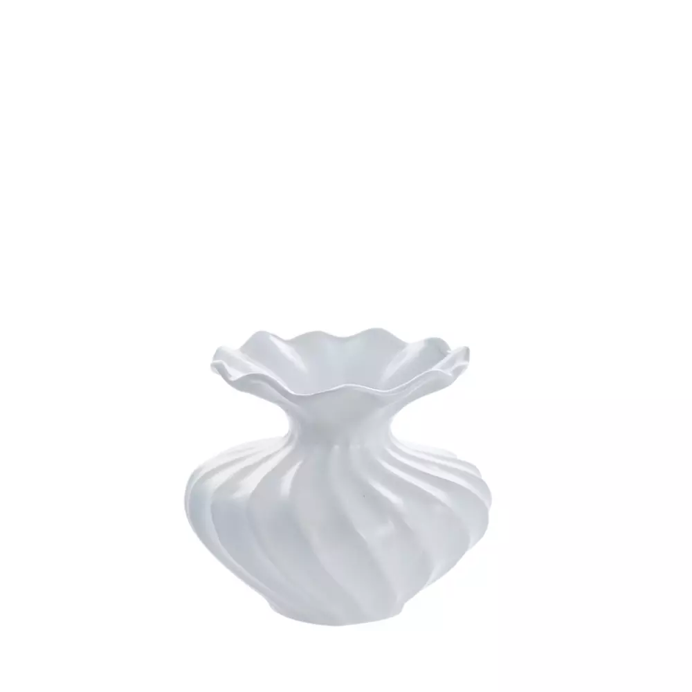 Susille Vase H14 Hvit, 5705764771146, A00024530, Interiør, Vaser, Lene Bjerre, Susille vase Ø16.5X14 cm, White