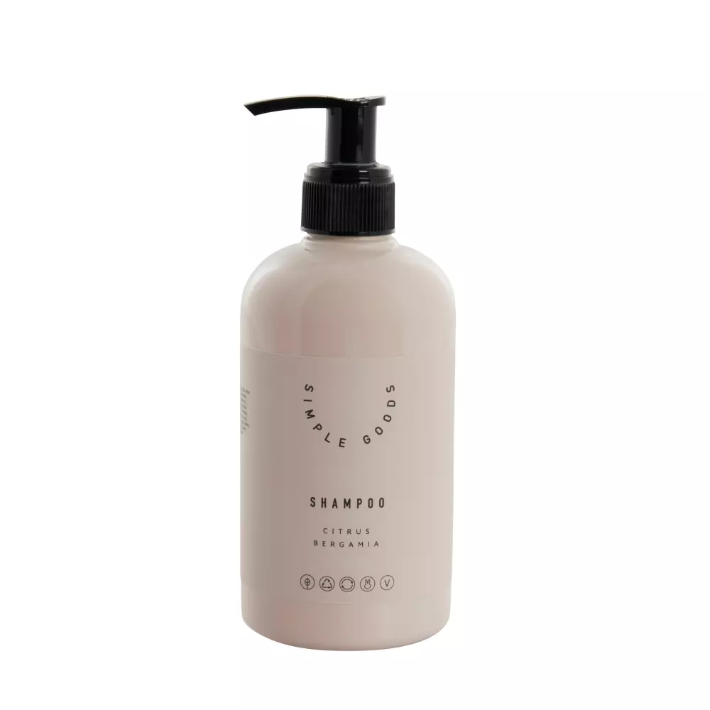 Citrus Bergamia Shampoo, 5705764772037, A00024756, Baderom, Hårpleie, Simple Goods, Lene Bjerre, Citrus Bergamia Shampoo 300 ml