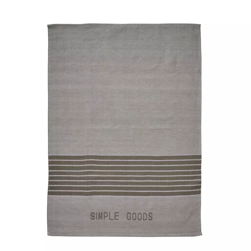 Stripet Kjøkkenhåndkle, 5705764772136, A00024766, Tekstil, Kjøkkentekstiler, Simple Goods, Lene Bjerre, Striped kitchen towel 70x50 cm