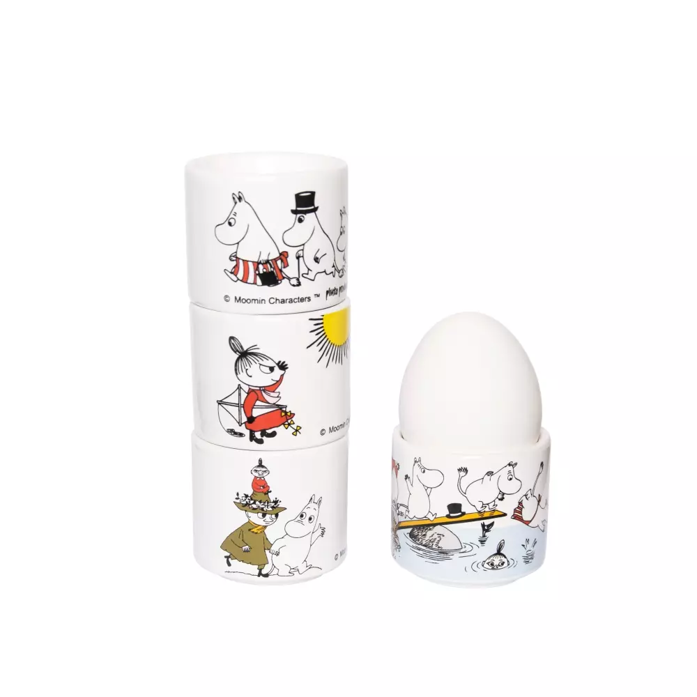 Moomin Eggeglass Family Farger