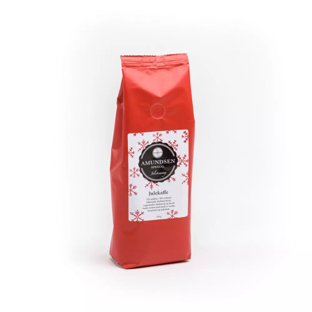 Amundsen - Julekaffe, 250g, 1053742501105, AK23661102, Jul, Spiselig, Amundsen Trading, Amundsen Julekaffe, 250g