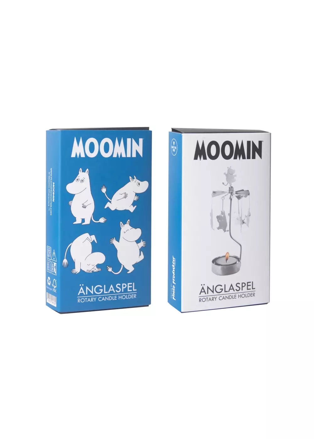 Moomin Englespill Telys Sølv