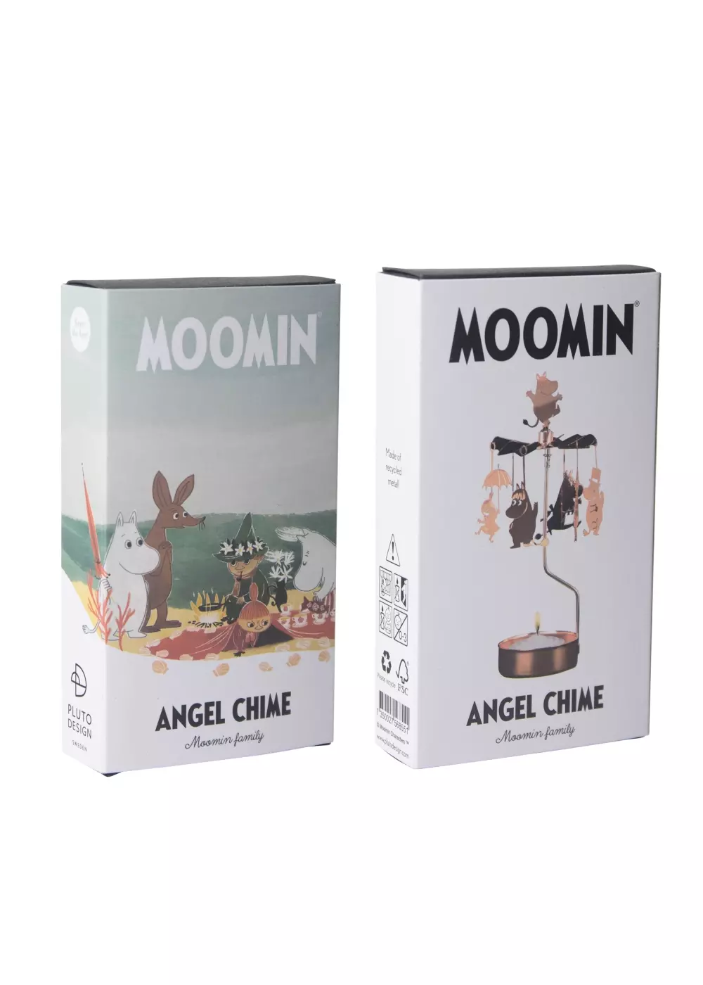 Moomin Englespill Family Rosegull