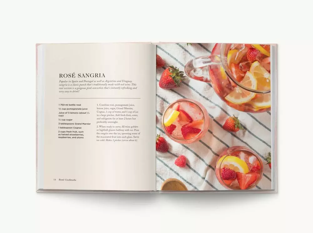 Rosè Cocktails Book, 9781951511371, AR1051, Interiør, Bøker, New Mags, Rosè Cocktails