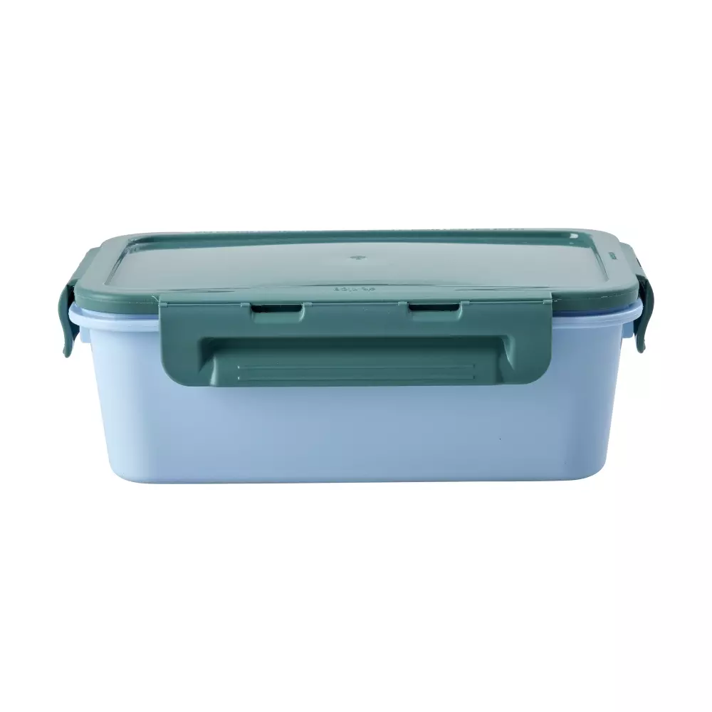 Matboks Med 3 Rom Soft Blue, 5708315258509, BXLUN-PH4B, Kjøkken, Matbokser, Rice, Lunchbox with 3 Inserts in Green and Soft Blue