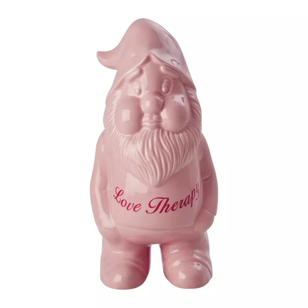 Love Therapy Vase Gnome Rosa, 5708315255218, CEVAS-LTGNSI, Interiør, Vaser, Rice, Ceramic Love Therapy Gnome in Soft Pink - Large