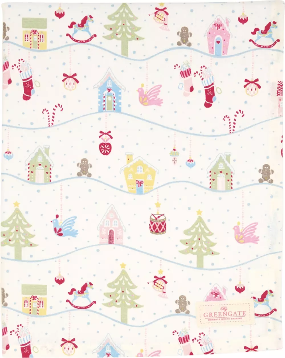 Duk Laura Christmas White 150x150