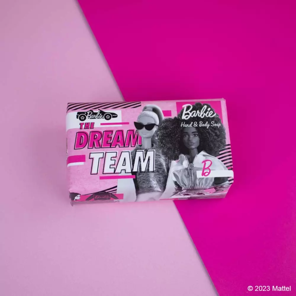 Barbie Soap - The Dream Team, 840274008407, EXBS003, Baderom, Håndsåper, Barbie, Terrigeno, ESC 190g Barbie Soap THE DREAM TEAM (Grapefruit Crush)