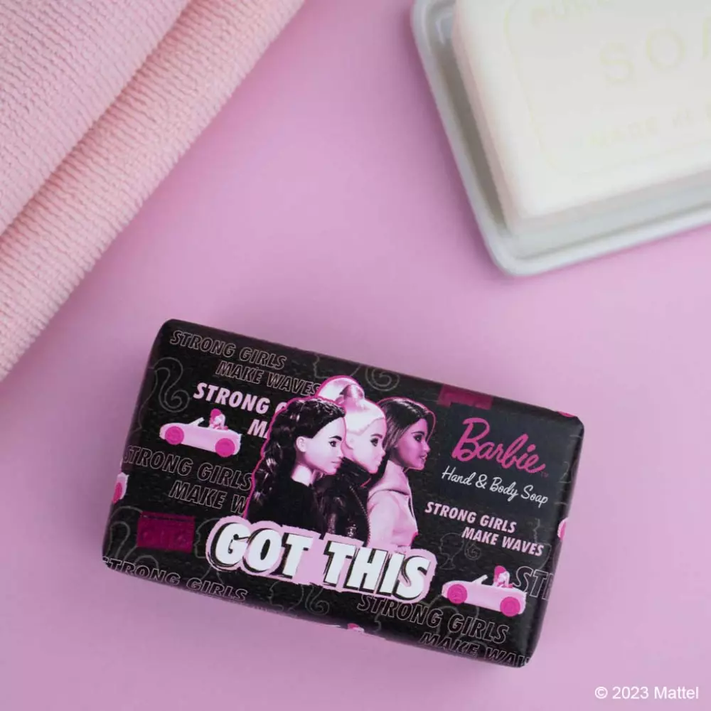 Barbie Soap - Got This, 840274008421, EXBS005, Baderom, Håndsåper, Barbie, Terrigeno, ESC 190g Barbie Soap GOT THIS (Matcha Iced Tea)