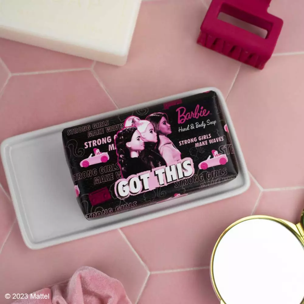 Barbie Soap - Got This, 840274008421, EXBS005, Baderom, Håndsåper, Barbie, Terrigeno, ESC 190g Barbie Soap GOT THIS (Matcha Iced Tea)