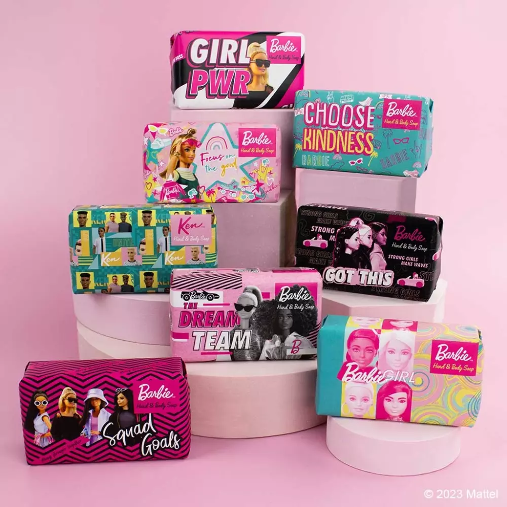 Barbie Soap - Ken, 840274008452, EXBS008, Baderom, Håndsåper, Barbie, Terrigeno, ESC 190g Ken Soap KEN (Bergamot & Cedar)