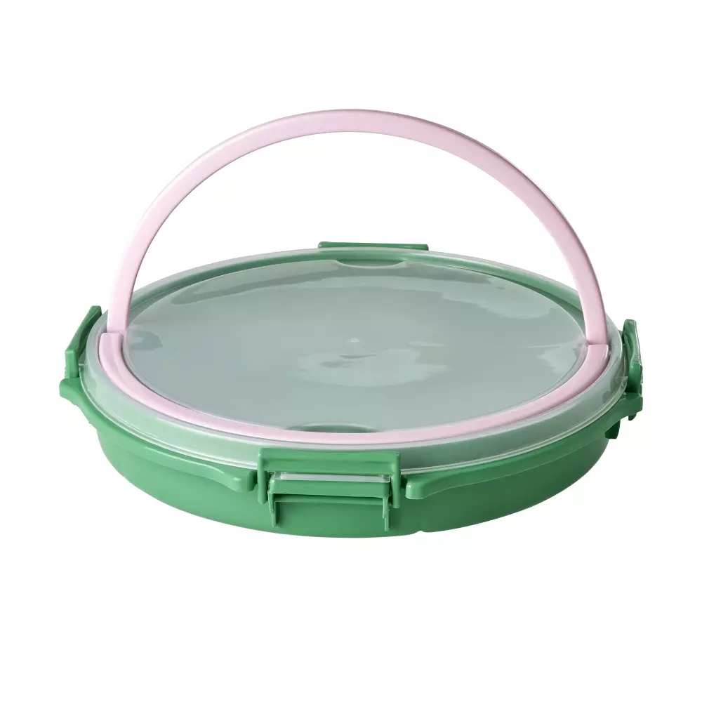 Serveringsbrett m/lokk Grønn Rice, 5708315251371, FBOX-SERG, Kjøkken, Diverse kjøkken, Rice, Serving Tray with Handle in Green