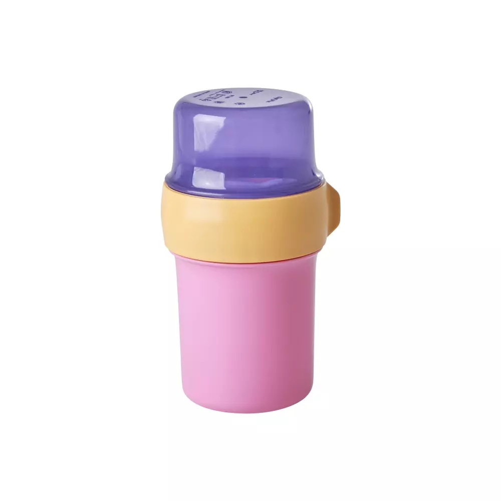 Snack Container Rosa, 5708315248975, FBOX-TOGOI, Kjøkken, Matbokser, Rice, Granola Container Color Soft Pink 400 ml/Lid Lavender 250 ml