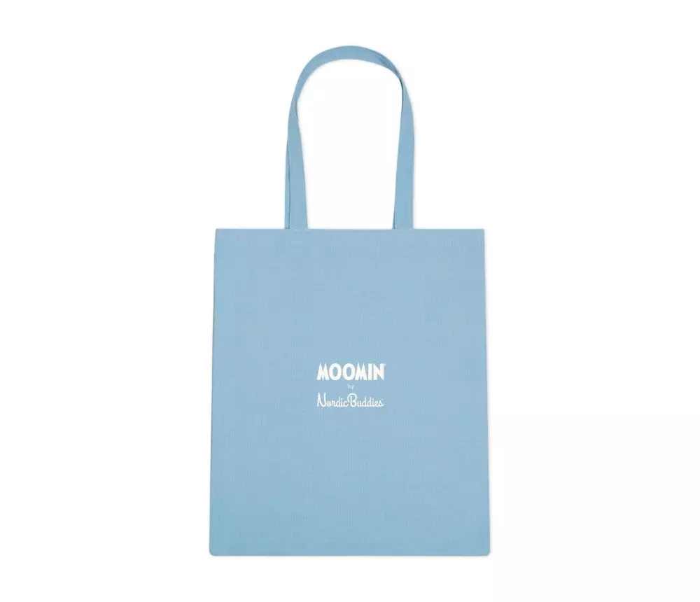 Moomin Tote Bag - Hattifnattene Blå, 0714770416984, HATT2A, Accessories, Vesker, Moomin, Oy Bisly LTD, Tote Bag