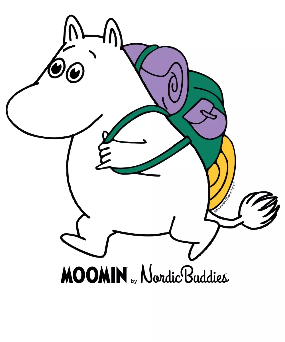 Moomin Tote Bag - Hattifnattene Blå, 0714770416984, HATT2A, Accessories, Vesker, Moomin, Oy Bisly LTD, Tote Bag