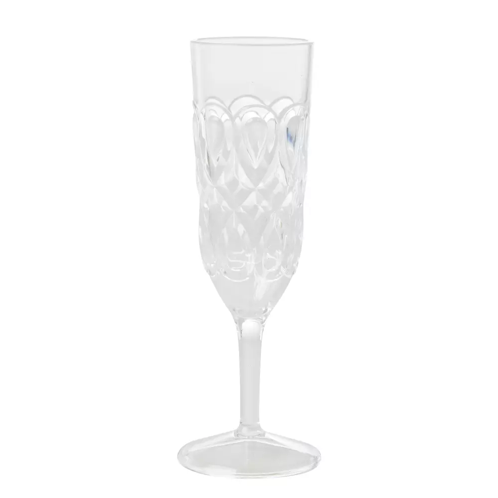 Champagneglass Akryl Klar, 5708315182965, HSCHG-SWW, Kjøkken, Glass, Rice, Acrylic Champagne Glass - Clear