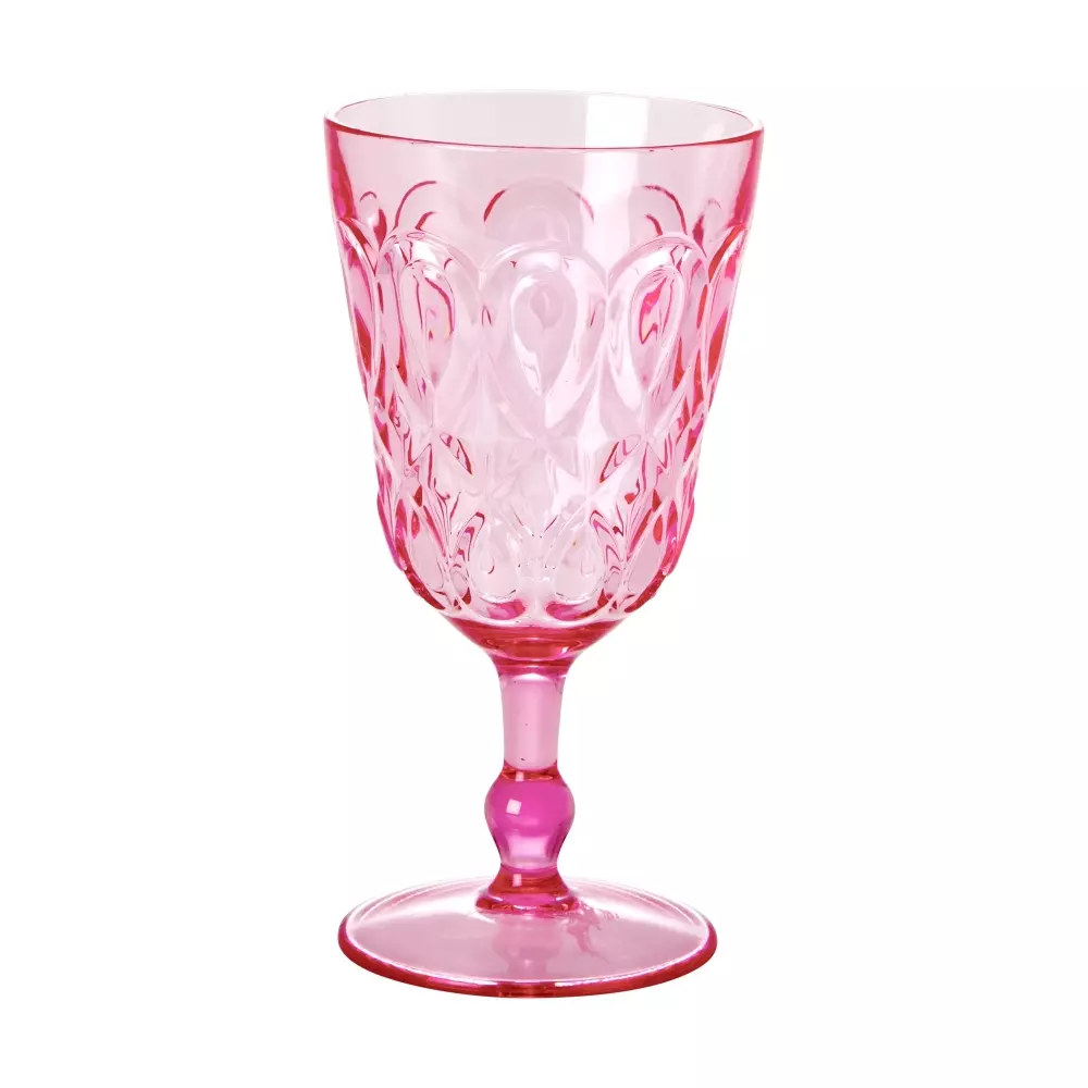 Vinglass Akryl Rosa, 5708315104035, HSGLW-SWI, Kjøkken, Melamin- & Treservise, Rice, Acrylic Wine Glass - Pink