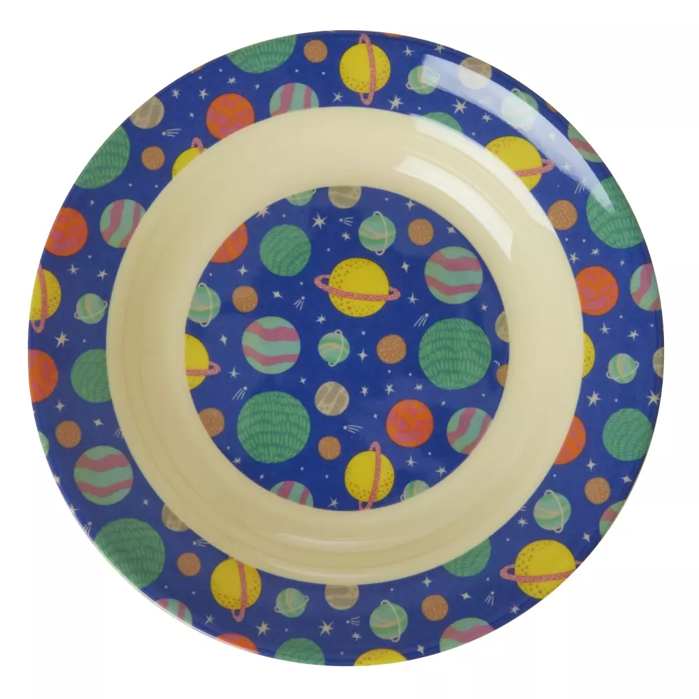 Melaminbolle Galaxy D20, 5708315245714, KIBOW-GALAXY, Kjøkken, Melamin- & Treservise, Rice, Melamine Kids Bowl with Galaxy Print