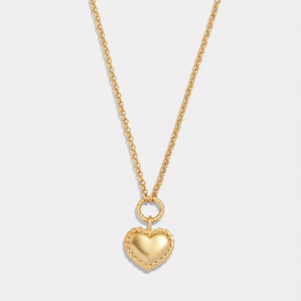 Love Heart Smykke Love, 5056625430871, KLJ6113, Accessories, Smykker, KATIE LOXTON, NORWAY DESIGNstudio, LOVE HEART NECKLACE | LOVE