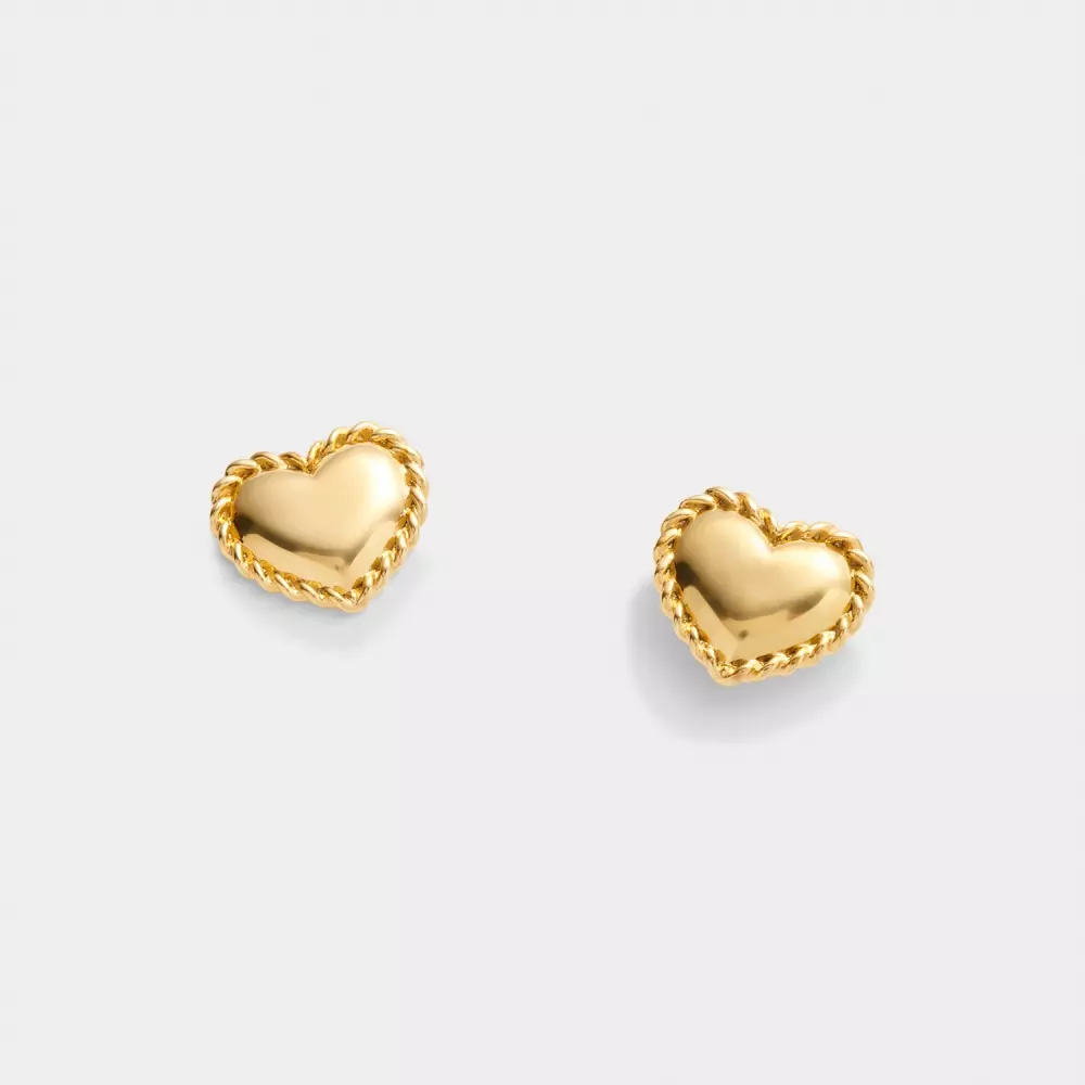 Love Heart Stud Øredobber Love, 5056625430895, KLJ6115, Accessories, Øredobber, KATIE LOXTON, NORWAY DESIGNstudio, LOVE HEART STUD EARRINGS | LOVE