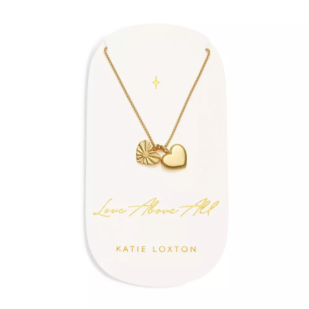 Carded Charm Smykke Love Above All, 5056625431588, KLJ6214, Accessories, Smykker, KATIE LOXTON, NORWAY DESIGNstudio, CARDED CHARM NECKLACE | LOVE ABOVE ALL