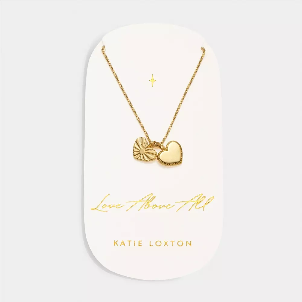 Carded Charm Smykke Love Above All, 5056625431588, KLJ6214, Accessories, Smykker, KATIE LOXTON, NORWAY DESIGNstudio, CARDED CHARM NECKLACE | LOVE ABOVE ALL