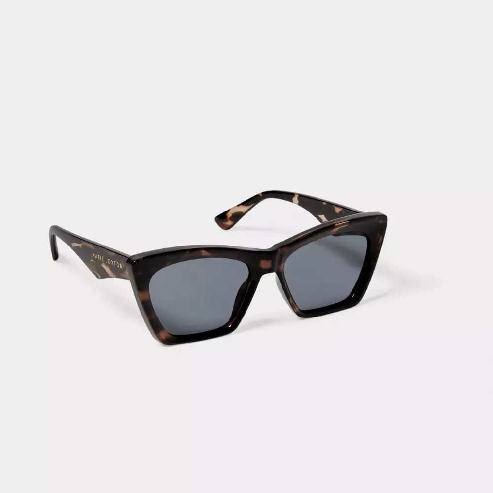 Morocco Solbriller Dark Tortoiseshell, 5056625428274, KLSG069, Accessories, Solbriller, KATIE LOXTON, NORWAY DESIGNstudio, Morocco Sunglasses