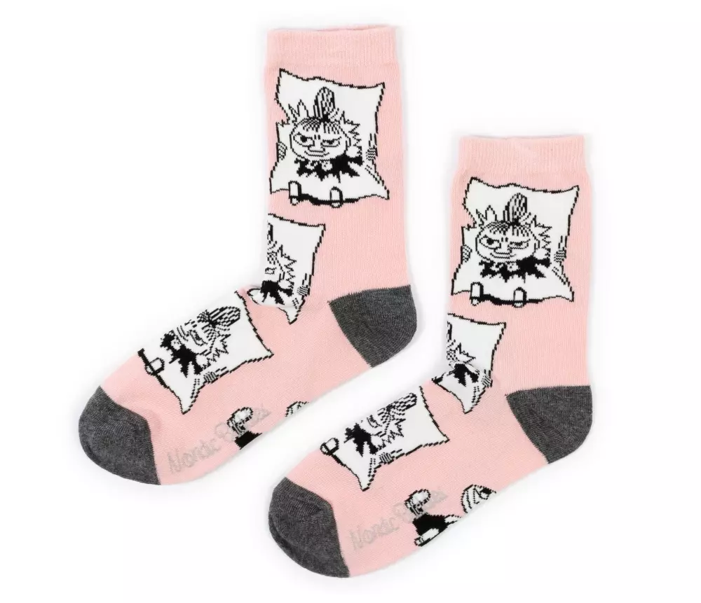 Moomin Strømper Lille My Rosa, 6430063040127, LMY23G, Accessories, Strømper, Moomin, Oy Bisly LTD, Socks Ladies