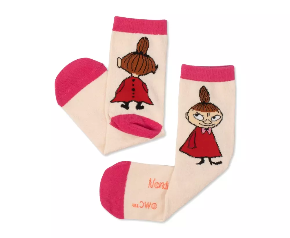 Moomin Strømper Lille My Beige, 6430079185843, LMY29C, Accessories, Strømper, Moomin, Oy Bisly LTD, Socks Ladies